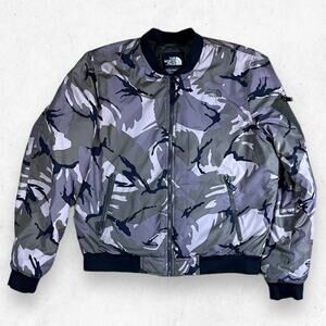 The North Face Women’s Size M Barstol Bomber‎ Puffer Jacket Camo